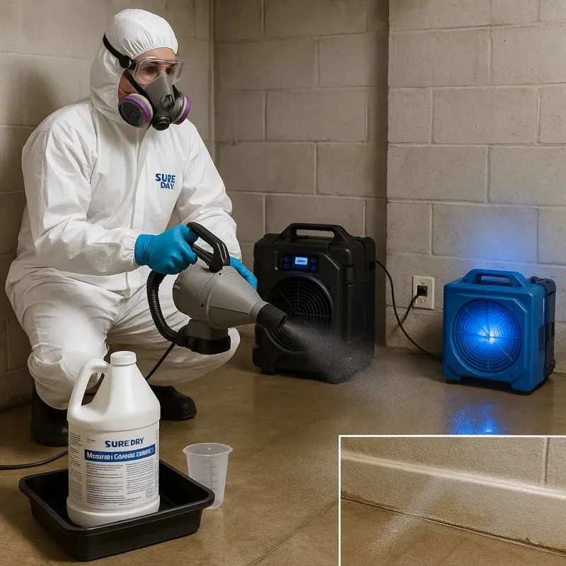 Sanitization and Odor Removal process in Rushmere, VA
