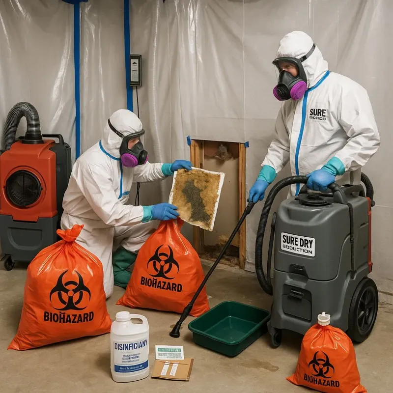 Contaminated Water Handling Protocols process in Rushmere, VA