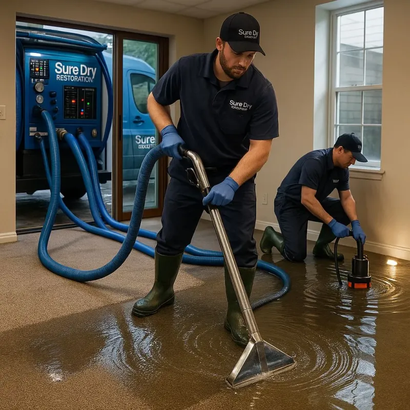 Water Extraction and Removal process in Rushmere, VA